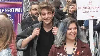 VIDEO Maxence Danet-Fauvel & Coline Preher SKAM France @ Lille Series Mania 23 mars 2019 / march