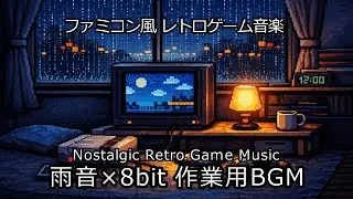 雨の夜に聴く8bitBGM｜Nostalgic Retro Game Music