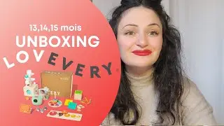 Unboxing Box Lovevery - Jeux bébé - The Baddler 13,14,15 mois