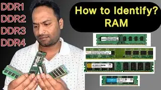 Identification of RAM -  Random-Access Memory identification. All about computer RAM. ram in PC