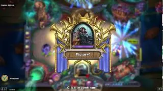Hearthstone Monster Hunt Tess Greymane INFINITE COMBO Final Boss Win! The Witchwood