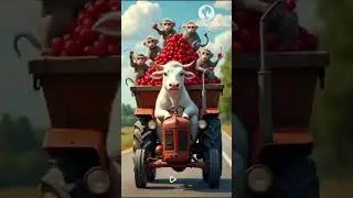 Rescue whitecow from bad monkey #animals #funny #shortvideo #cow #shorts #millionviews #trending #ai