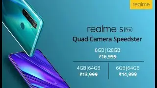 realme 5 Pro Mobile with Quad Camera Speedster