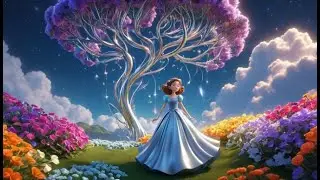Mary Mary Quite Contrary Sky Garden Glow | English Nursery Rhyme | Kids Songs | Baby Music