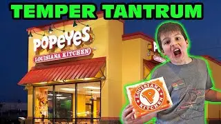 Kid Temper Tantrum Over A Popeyes Chicken Sandwich [Original]