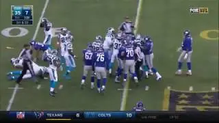 The BEST HITS from OFFENSIVE players NFL//Highlights der krassesten Hits von Offensive Spielern