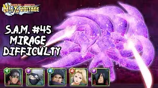 [NxB] S.A.M. #45 &ldquo;Mirage&rdquo; Difficulty With All Boosted Shinobi