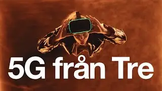 Malin Gabrielsson testar kraften med 5G fr&aring;n Tre. Trevligt!