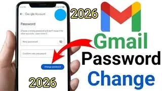 Change Gmail password 🔑 2026 Gmail password change Karne ka new Tarika 2026