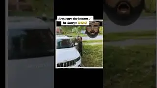 🤣 Broom Robbery: When a Stick Up by a broom 🤦&zwj;♂️💪  #FunnyRobbery#StickySituation#LolRobbery