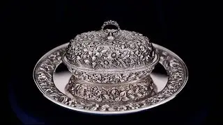Серебряная масленка S. Kirk & Son Butter-Dish