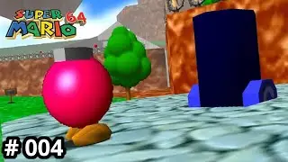 Super Mario 64 - #004 Atirando com o canhão [Bob-omb Battlefield - Shoot to the island in the sky]