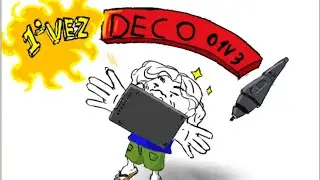 XP-PEN  deco 01 v3 mesa digitalizadora &bull;| minha primeira vez no desenho digita