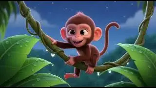 Monkey and Parrot Hush 🐒🦜🤫 | Quiet Time & Lullaby Song | Nursery Rhymes & Kids Songs