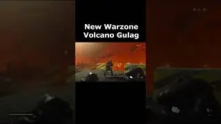 Warzone NEW Volcano Gulag Cinematic Cutscene - Volcano Peeks (COD Warzone New Gulag Season 5)