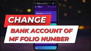 How To Change Bank Account of Mutual Funds | Folio Linked Bank Account Change | #mf