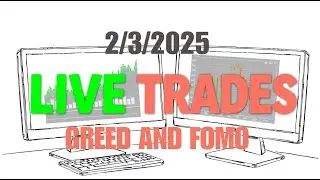 GREED AND FOMO! -$50 GHRS +$15 REBN TRADES