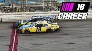 SCRAP WITH CHASTAIN FOR THE WIN! - NASCAR Heat 5 Career Mode #16