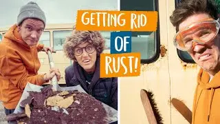 How to remove RUST on a CAMPERVAN - your van's WORST enemy!