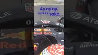 Max Verstappen cannot swear on the radio. [Voiceover + Edit] #maxverstappen #verstappen #f1