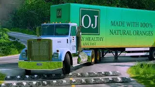 Trucks and Cars vs speed bumps | best BeamNG 28-30 video