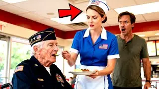 Undercover Owner Watches Waitress Feed His Disabled Veteran Father, Next Day He Changed Her Life