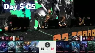 EG vs G2 - Day 5 LoL MSI 2022 Rumble Stage | Evil Geniuses vs G2 Esports full game