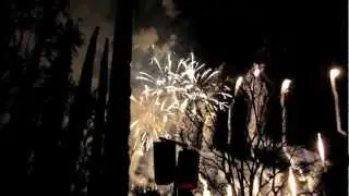 New Year 2013 Countdown and Fireworks at Disneyland