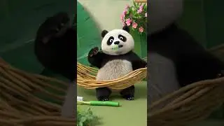 Cute Panda in the mood today. AI Video. Panda k video #pandapanda #cutepanda #babypanda #pandalife