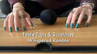 ASMR Шепот, Постукивание и Царапание!