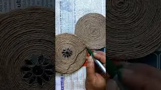 wall hanging craft jute thread