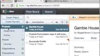 Ebyline Tutorial: Creating custom groups