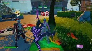 Toxic OG Ghoul Trooper Reacts To Default Turning Into OG Skull Trooper (Then We 1v1...)