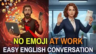 STOP Using Emojis in Work Emails! Business English Mistakes