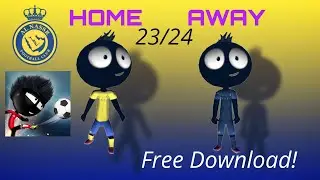 AL NASSR 23/24 Custom Kit + Free Download - Stickman Soccer 2018