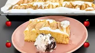 Versunkener Apfelkuchen 🍎/sunken Apple pie 