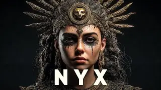 NYX: Первородная богиня ночи, которой боялся даже Зевс | Греческая мифология