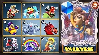 Legend 🔥 Valkyrie + Double Metamorph Strategy Fight! - Castle Crush