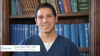 Dr. Zach Soler, ENT - Rhinology & Sinus Surgery - MUSC Health
