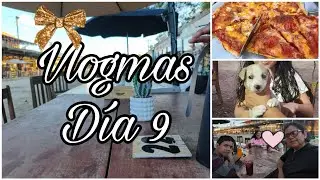 Vlogmas Dia 9: Un Día divertido con mi madrina, comiendo Pizza 🍕 + helado 