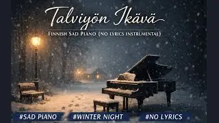 Talviyön Ikävä (74 MIN) – Finnish Sad Piano Mix | No Lyrics | Sleep / Study