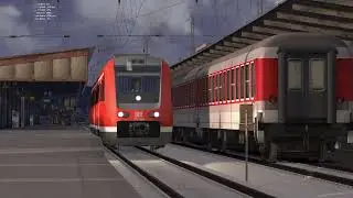 DB Regio 612 584 Passenger Service at Trier