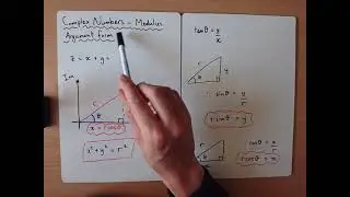 Complex Numbers - Modulus Argument Form