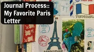 Junk Journal With Me: Journal Process Video: Art Journalling