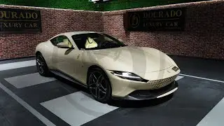 new Ferrari Roma 2022 in dubai at dourado luxury cars