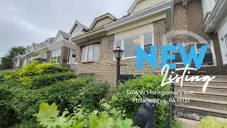 New Listing - 5414 W Montgomery Ave, Philadelphia, PA 19131