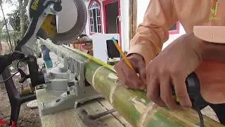 Edificación de 2 pisos en Bambú- Ecuador