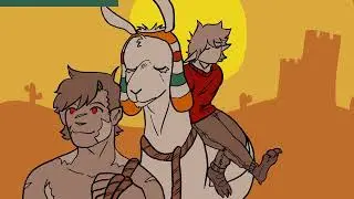 Palm Tree Panic || Desert Duo || Animation Meme