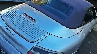 Porsche 911 Carrera convertible top replacement