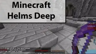 Minecraft Helms Deep Lord of the Rings PvP - Beta Test 2 - Game 4 w/ AuXDubz